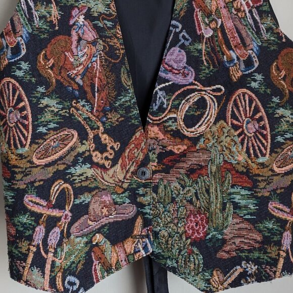 Deborah Murray Tapestry Vest - Picture 4 of 7